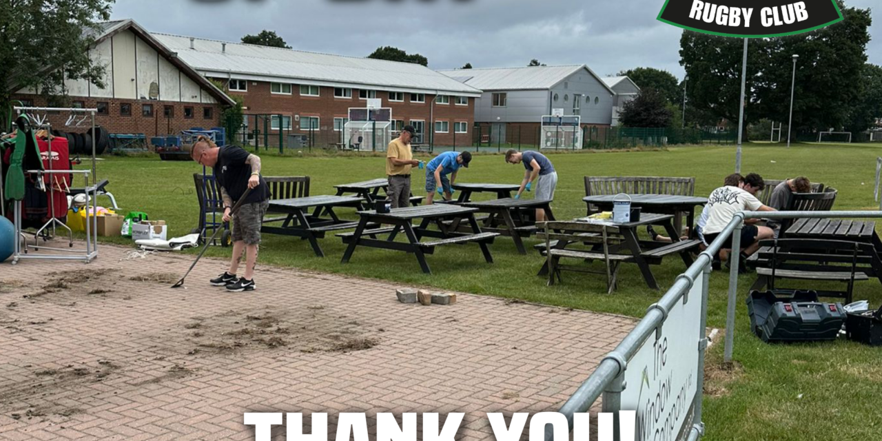 Club Clean Up Day – thank you!