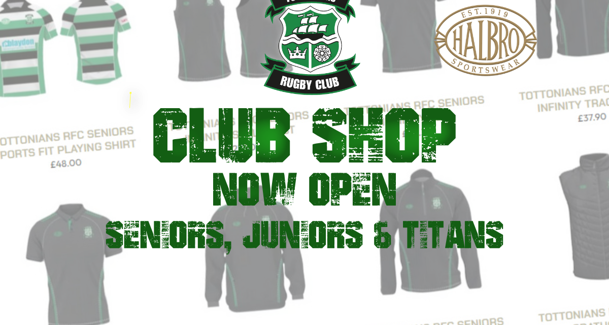 Halbro Club Shop – Now Open